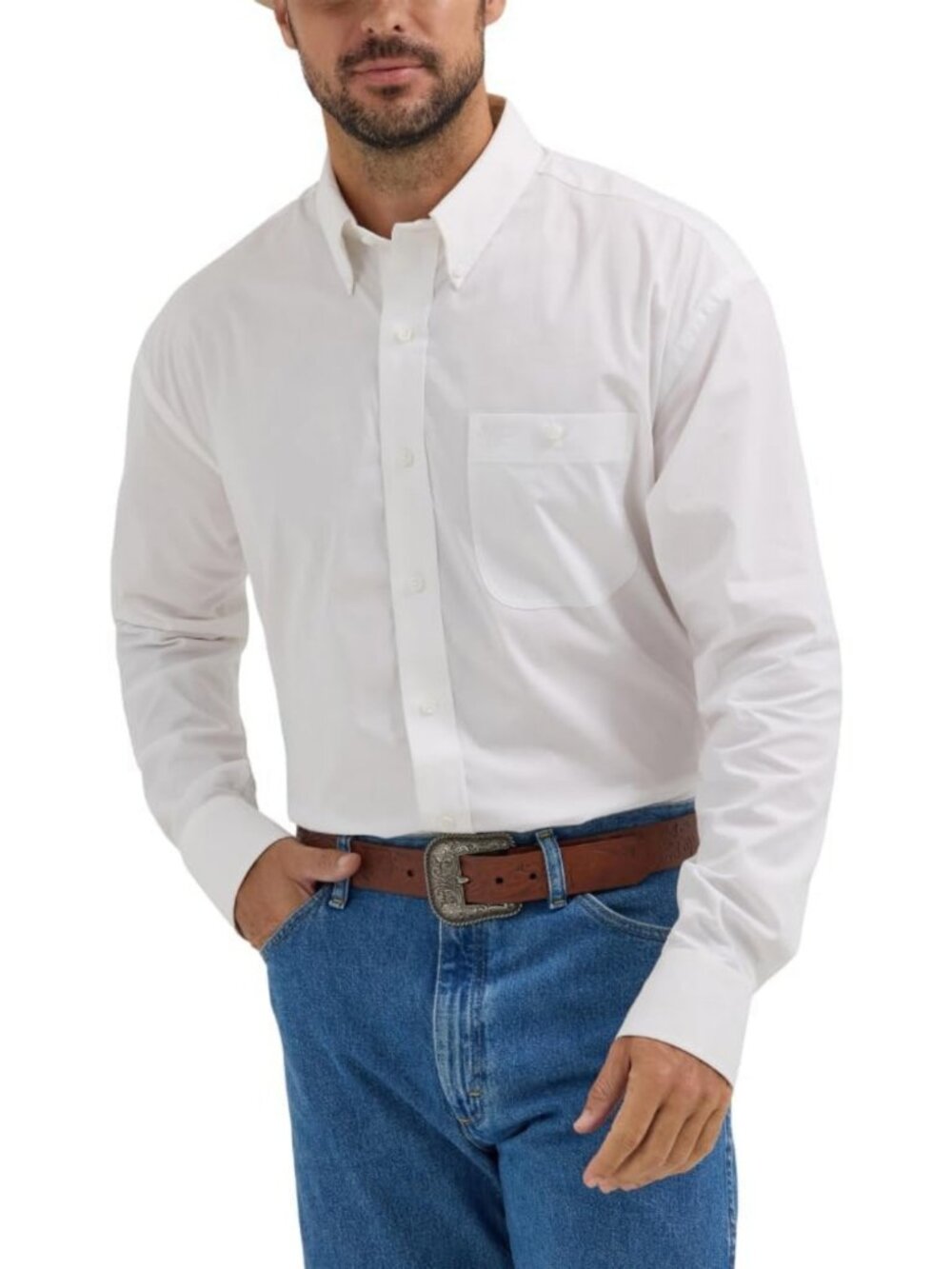 Solid Black Button Down Shirt for Men | Classic Fit, Stylish & Versatile Top